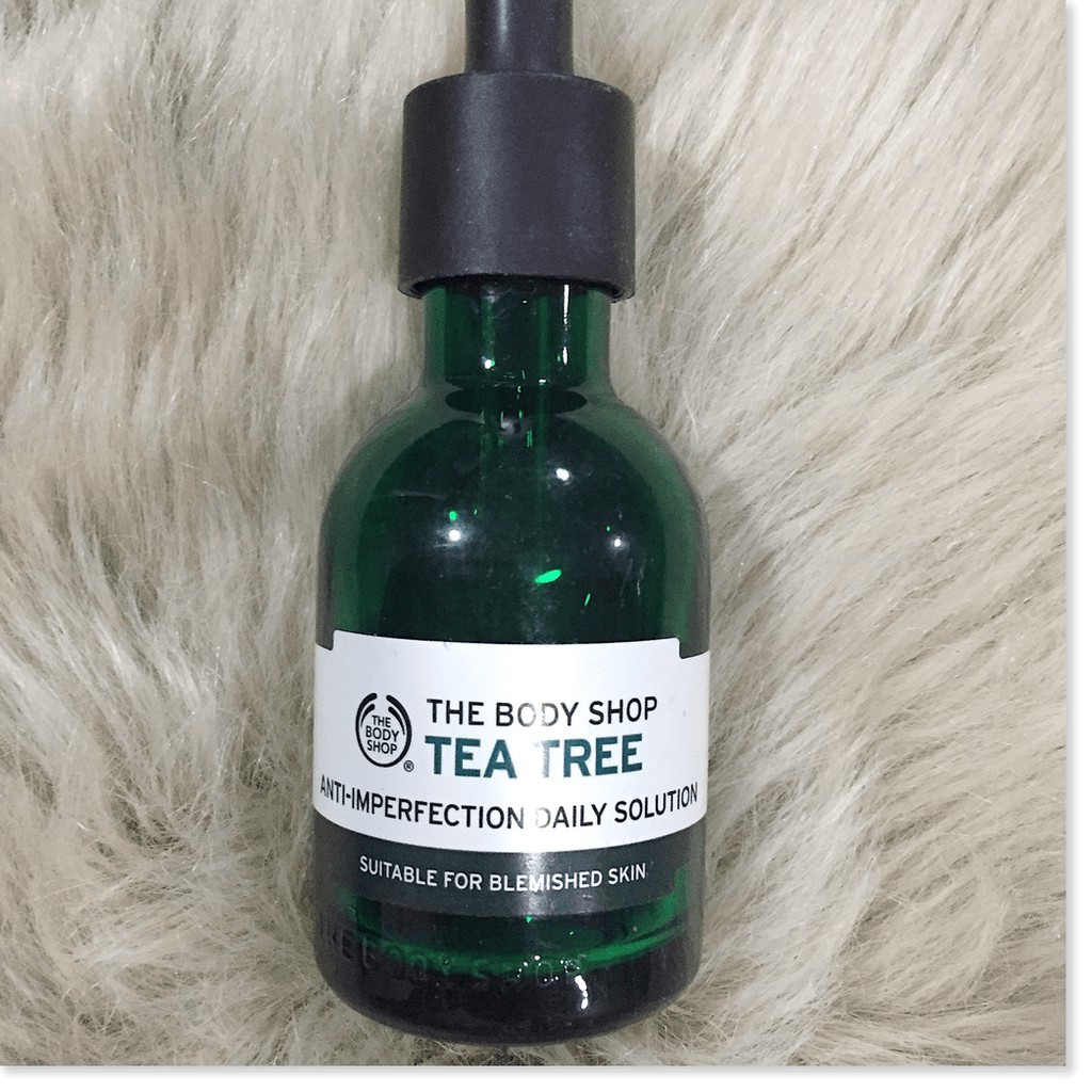 [Mã giảm giá] Tinh Chất Loại Bỏ Khuyết Điểm Và Tình Trạng Mụn - The Body Shop Tea Tree Anti-Imperfection Daily Solution