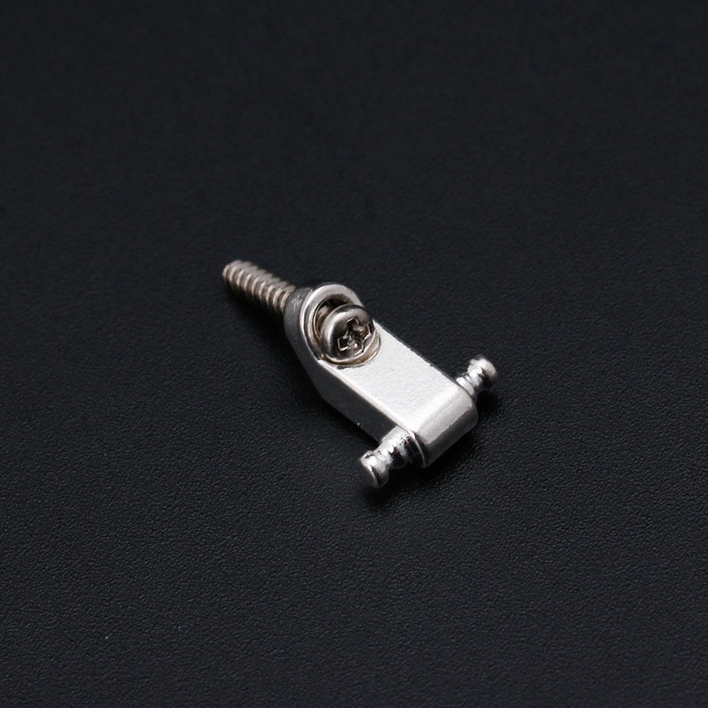 1 Cặp Khóa Dây Đàn Guitar Điện Màu Bạc Siêu Bền Tiện Dụng