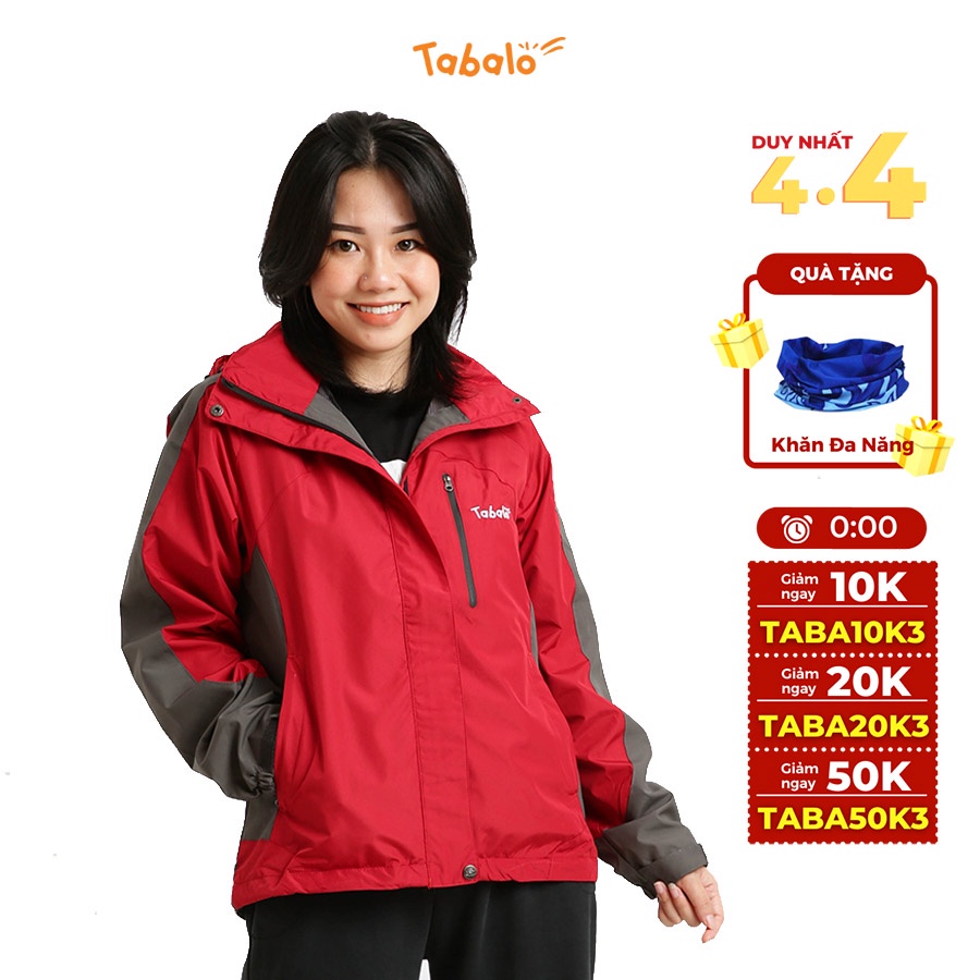 Áo Khoác Dã Ngoại Tabalo Basic - Chống Nước, Cản Bụi, Cản Gió *