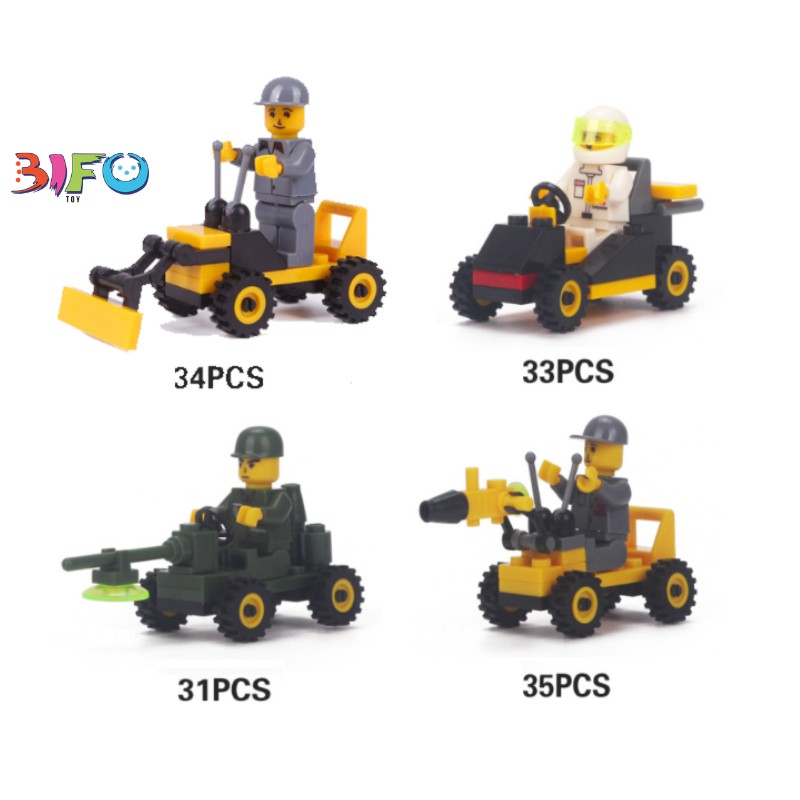 Bộ sưu tập đồ chơi lắp ghép mô hình mini cho bé phát triển trí não