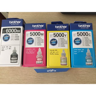 Mực in Brother BT6000 - BTD60BK / BT5000 C ,Y , M - Brother DCP T300 ,T310 ,T500W ,T510W ,T700W ,T800W,..