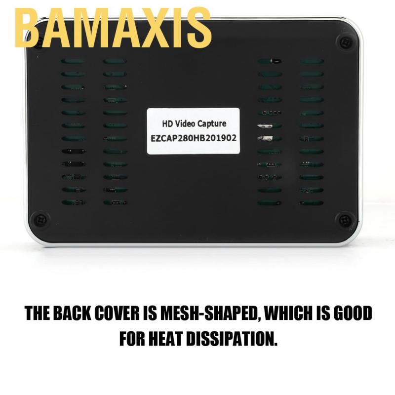 Bamaxis HD Video Capture Card HDMI Recorder HDCP Converer Adapter