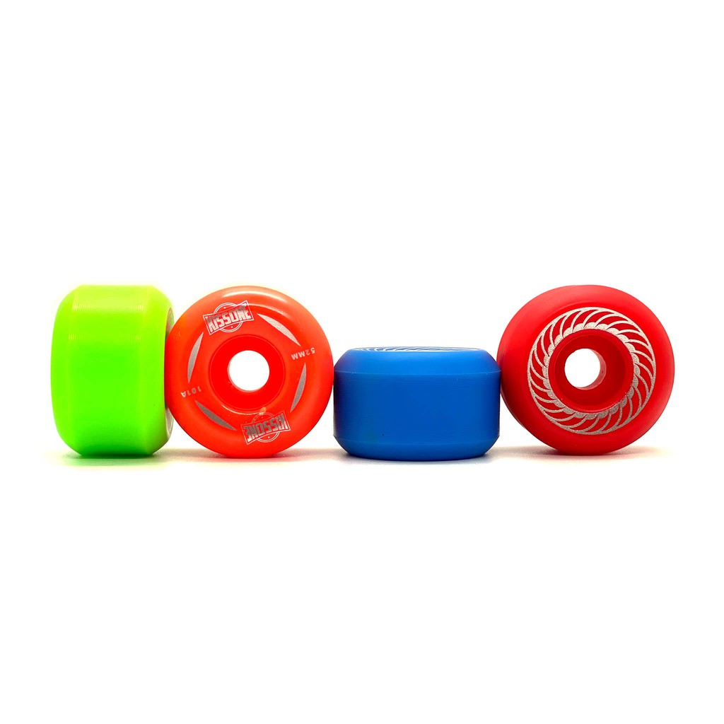 Bộ bánh ván trượt skateboard chuyên nghiệp Kissone - KISSONE SHR 101A MASHUP WHEELS 52MM