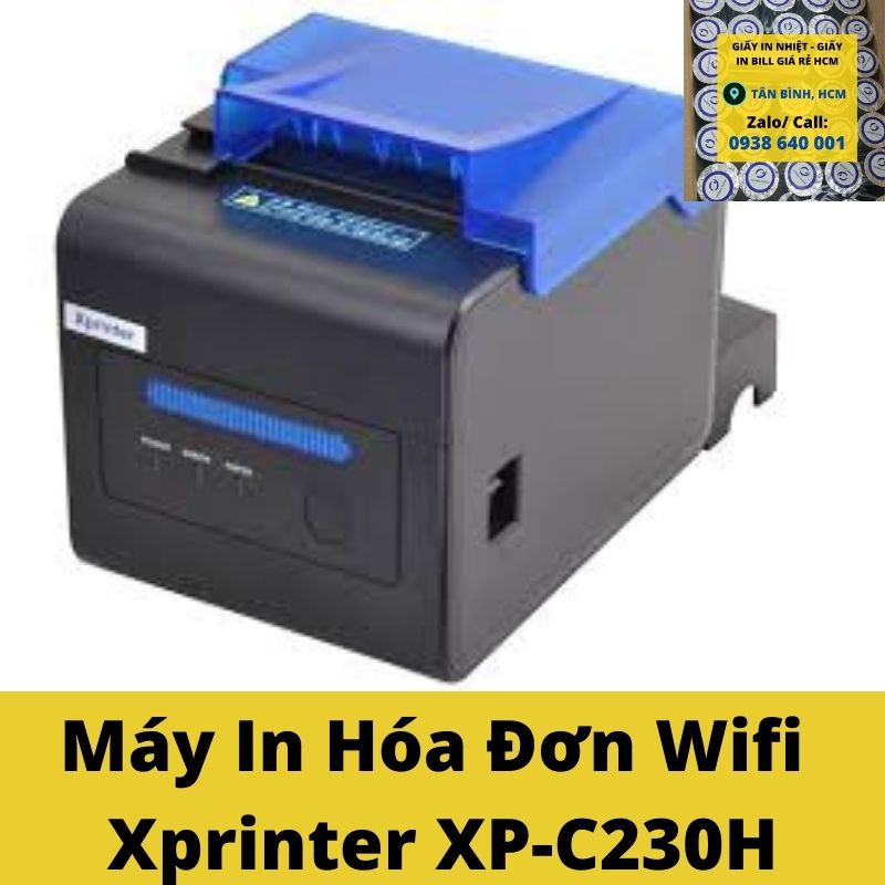 Máy In Hóa Đơn Wifi Khổ 80 Xprinter XP-C230H