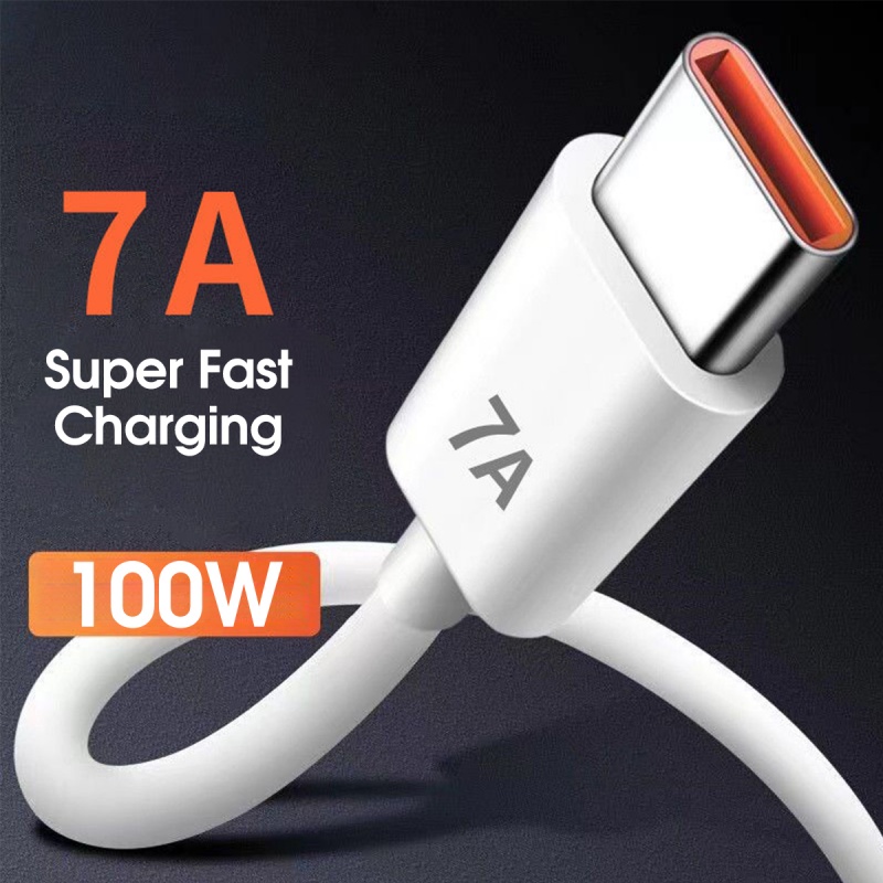 Dây cáp sạc nhanh USB ANKNDO type C 7A 100W cho Huawei P50 Mate 40 Xiaomi Samsung S22 S21