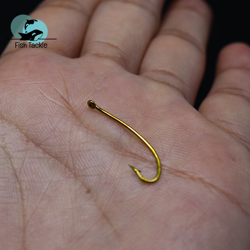 Móc Bay4#8#12#16# Bộ 3 Móc Câu Cá Dài 10 Cái Chất Lượng Cao Chuyên Dùng