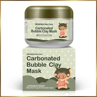 [SIÊU RẺ] Mặt nạ sủi bọt thải độc Carbonated Bioqua (Sỉ từ 5sp bất kỳ)