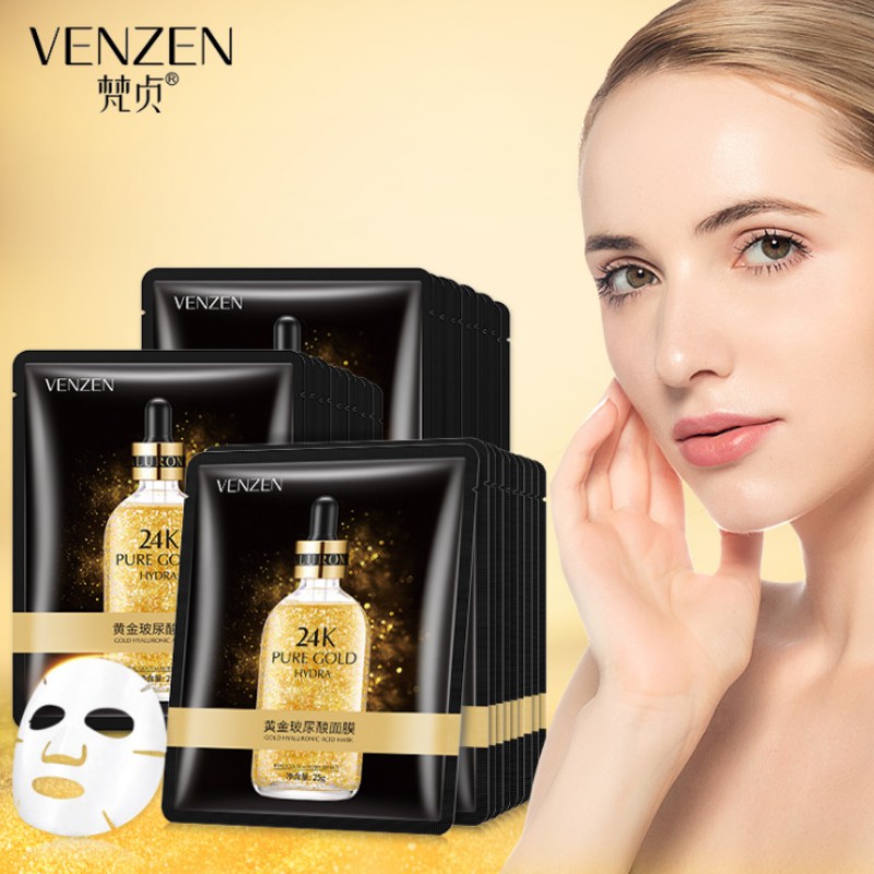 Mặt Nạ Tinh Chất Vàng 24K Pure Gold Venzen