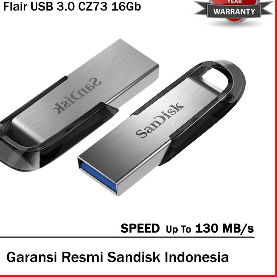 Usb 3.0 Sandisk Ultra Flair 130mb / S Flashdisk Cz73 16gb