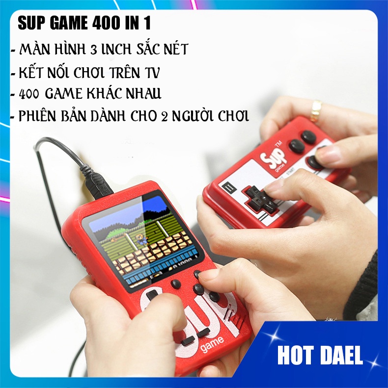 Máy Chơi Game SUP 400 in 1, Máy chơi game dành cho 2 người