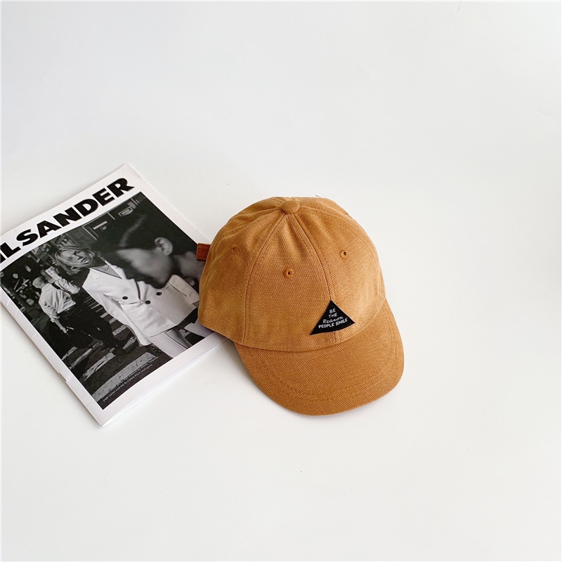 Mũ Lưỡi Trai Che Nắng Màu Trơn Phong Cách Hip Hop Hàn Quốc Thời Trang Cho Bé