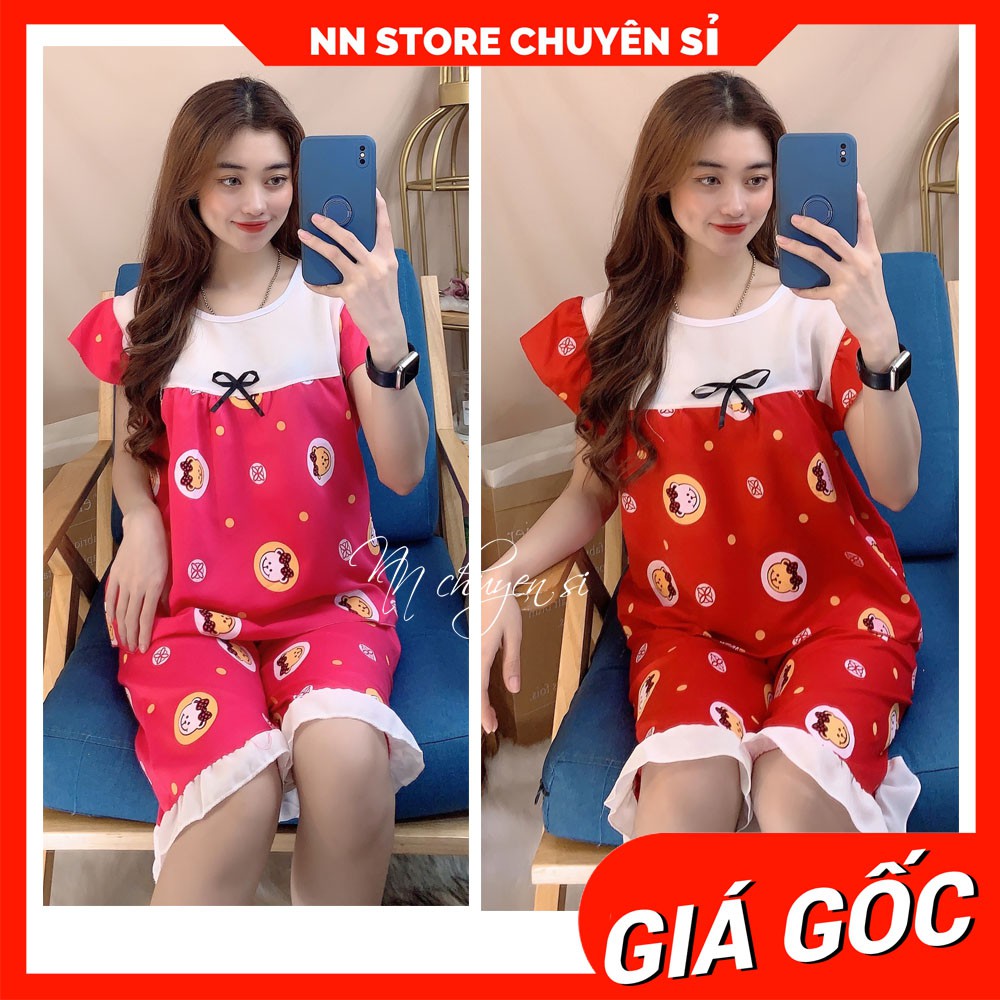 ĐỒ BỘ KATE LỬNG IN HÌNH XINH ⚡ẢNH SHOP TỰ CHỤP⚡ BỘ NGỦ LỬNG IN HÌNH BKT