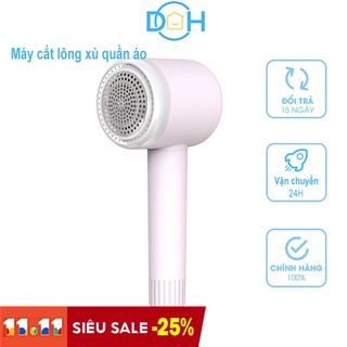 Máy cắt lông xù quần áo 2 trong 1 dùng cắm điện không lo sạc pin cao cấp tặng kèm 6 lưỡi cắt