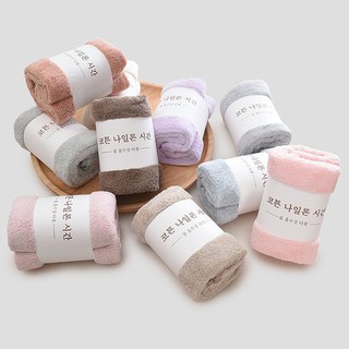 Khăn mặt lông cừu Xuất Hàn siêu mềm