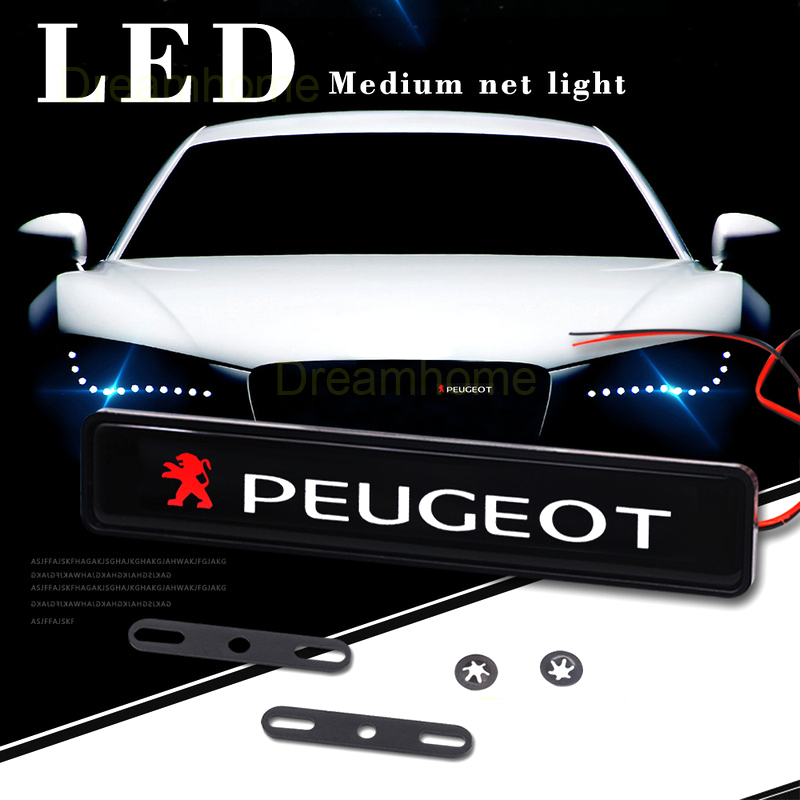 Miếng Dán Trang Trí Đèn Pha Led Dành Cho Xe Hơi Peugeot 4008 Rcz 5008 206 207 307 301 308 408 3008 508
