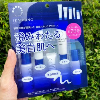[Nhập Khẩu ✅] Bộ Dưỡng Da Transino 5 Sản Phẩm Chăm Sóc Da.
