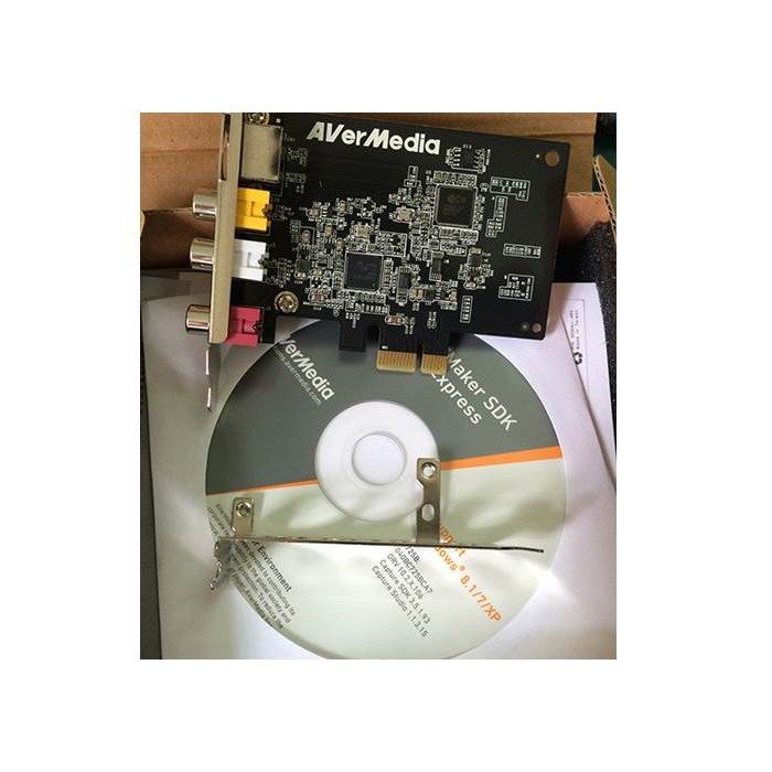 Card ghi hình AV, S-video chuẩn PCI-E AverMedia C725 - Hàng Chính Hãng