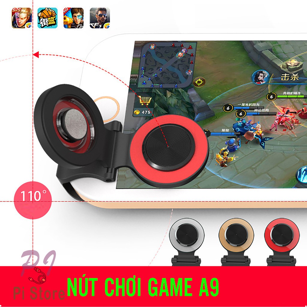 [Bán Lỗ Xả Kho] Nút chơi game Joystick Mobile A9 cho điện thoại