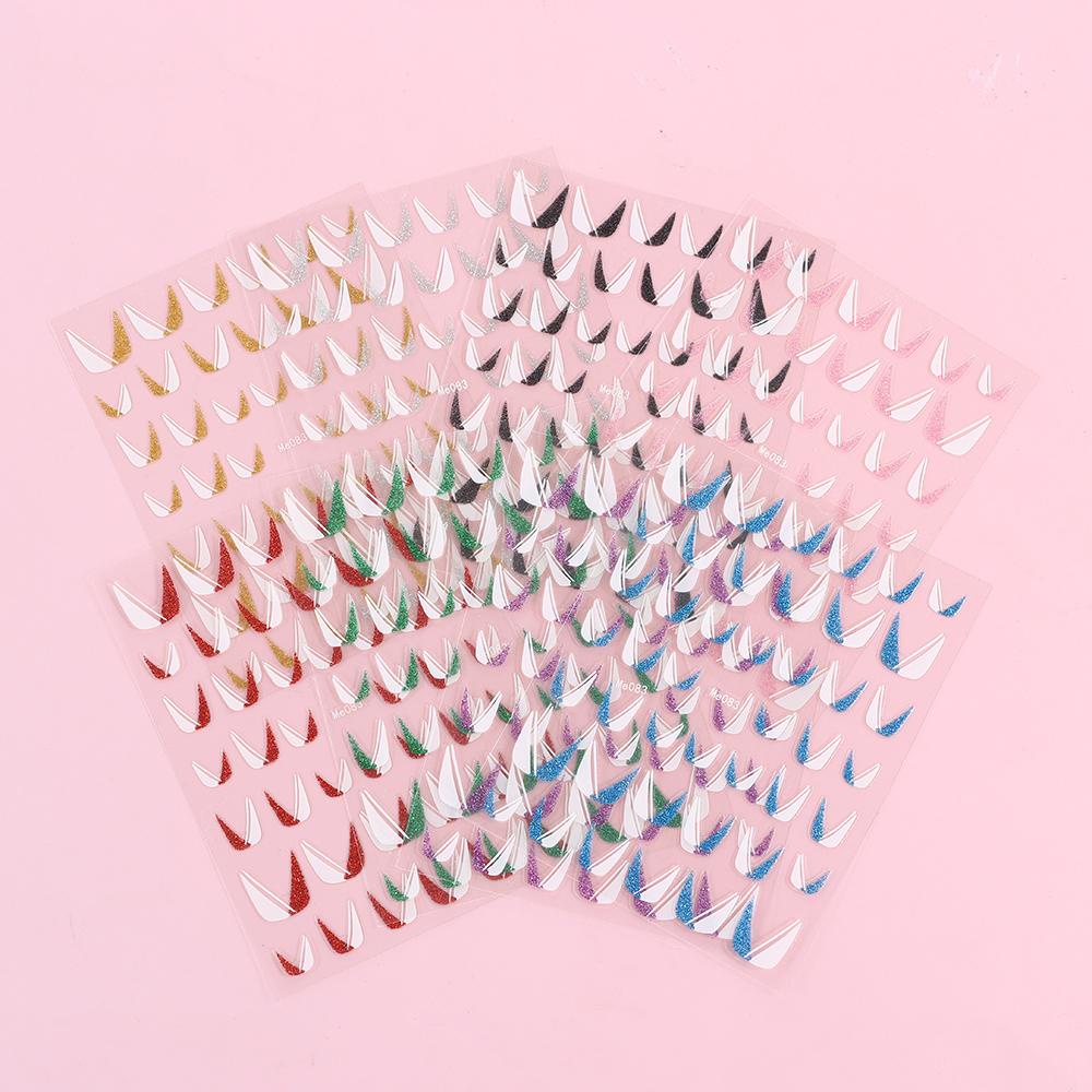 Miếng Dán Trang Trí Móng Tay 3D DIY Nhiều Màu Sắc