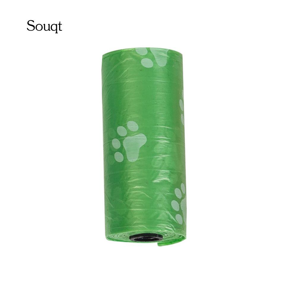 Set 2 / 30 Túi Đựng Chất Thải Hình Dấu Chân Cho Thú Cưng