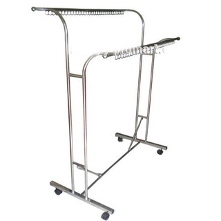 ♥️ [Hỏa tốc 1H] Giàn phơi quần áo kép inox, giá phơi quần áo in nox, Giàn phơi quần áo ĐƠN - KÉP inox 201 (có khuyên)