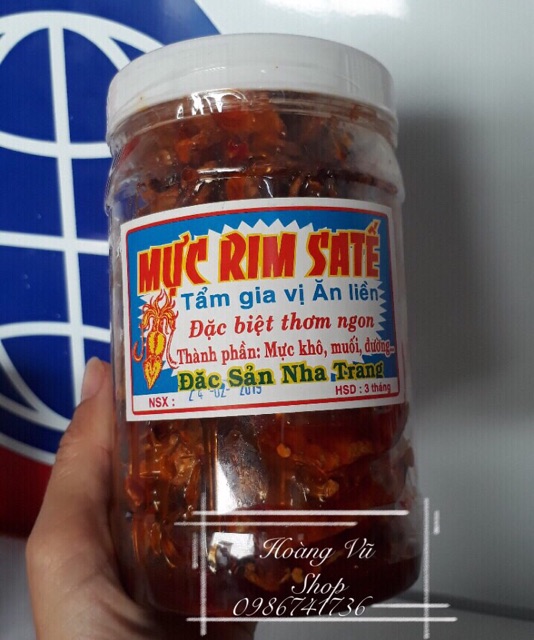 Mực rim me Nguyên con 2 hũ 1kg | BigBuy360 - bigbuy360.vn
