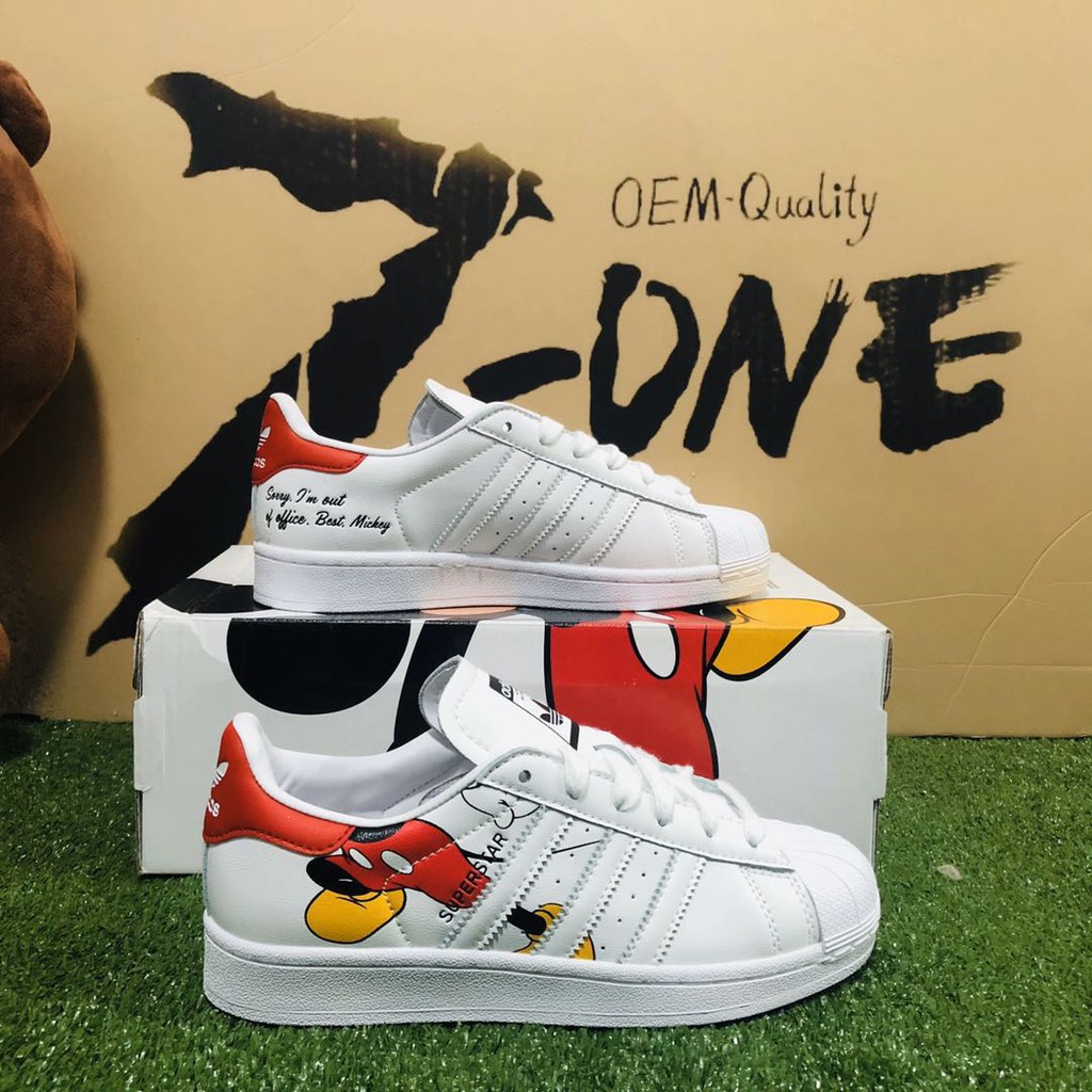 Giày Thể Thao Adidas Super Star Mickey