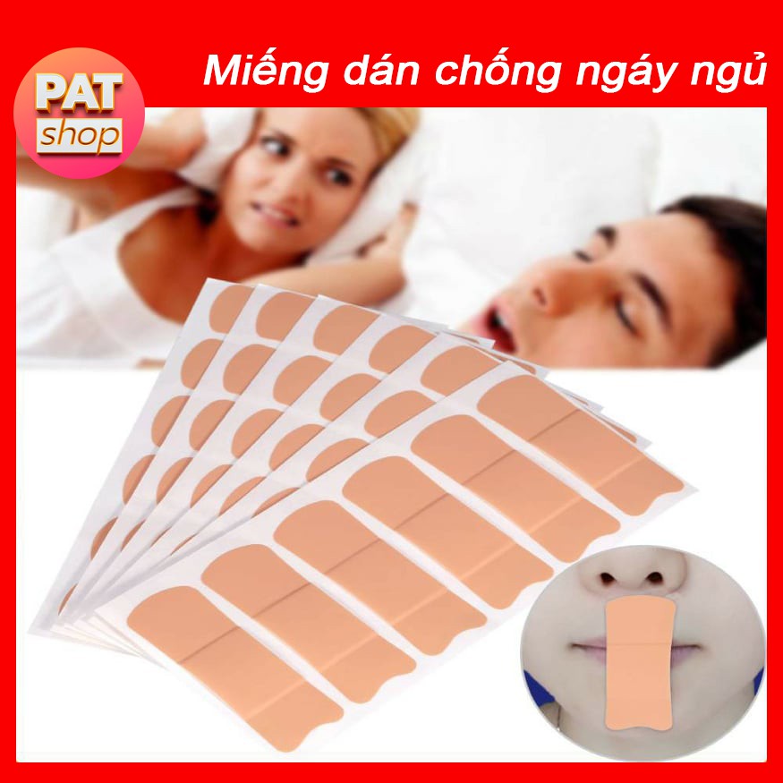 Set 36 miếng dán chống ngáy ngủ Nhật Bản