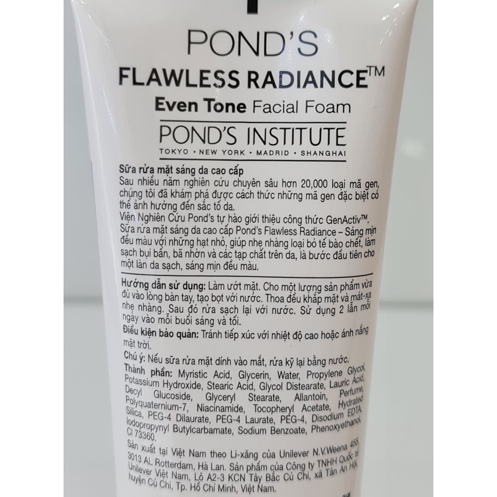 Bộ 6 Sản Phẩm Dưỡng Trắng Da Cao Cấp POND'S FLAWLESS RADIANCE