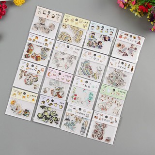 Túi 32 hình dán sticker trang trí sổ