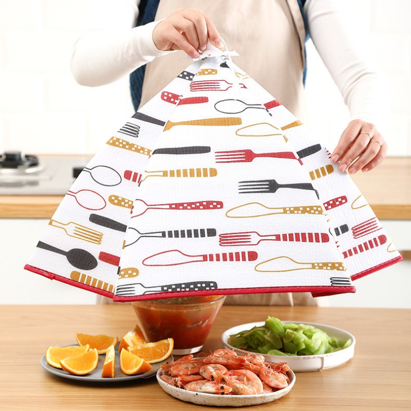 Lồng bàn loại lớn đậy thức ăn giữ nhiệt và gấp gọn tiện dụng dành cho gia đình