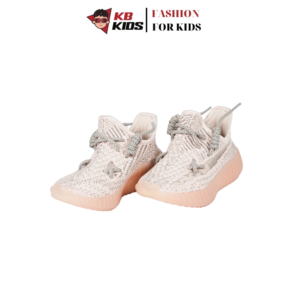 Giày Thể Thao Cho Bé Giày Trẻ Em KB Kids Form Dáng YZ Chất Liệu Phản Quang Cao Cấp 3 Màu Lựa Chọn - KB004