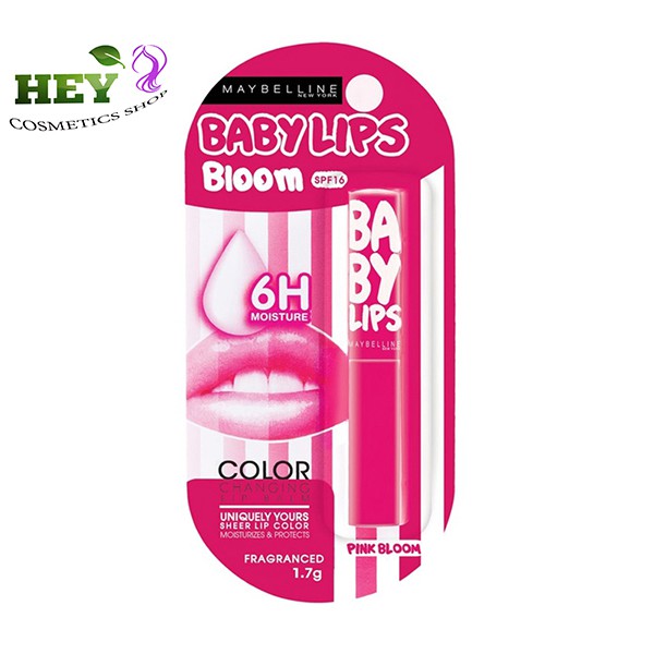 Son Dưỡng Chuyển Màu Maybelline Bloom Màu Hồng 1.7g Lip Smooth Color Bloom