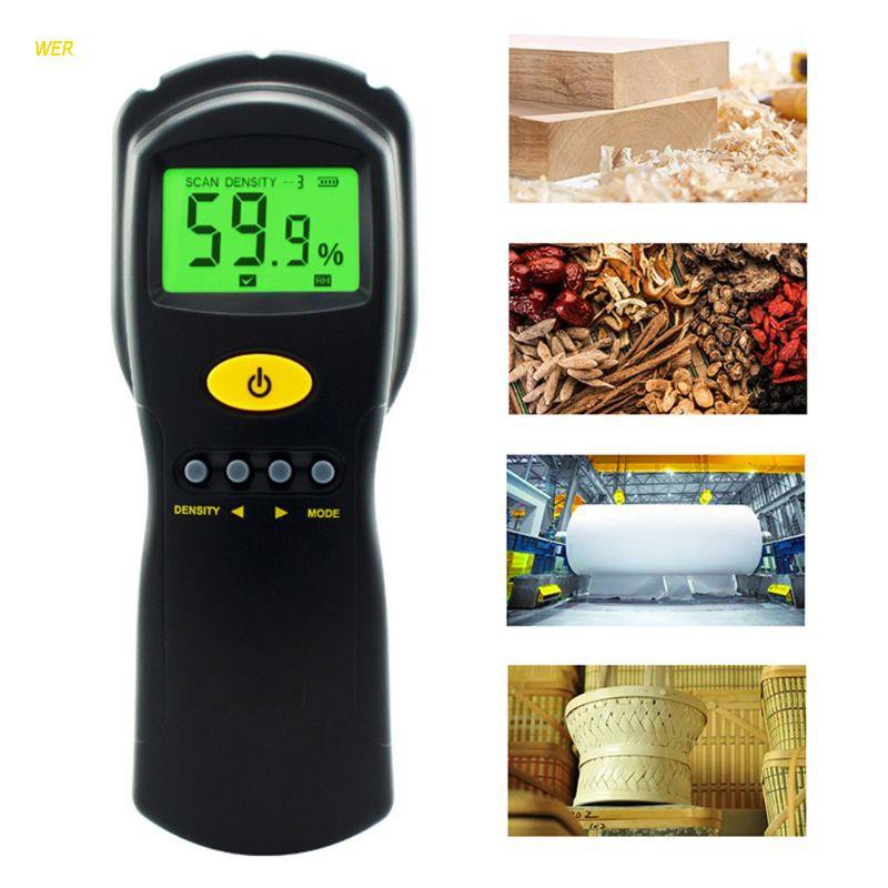 Đồng Hồ Đo Độ Ẩm Gỗ Wer As981 Không Tiếp Xúc Tiện Dụng