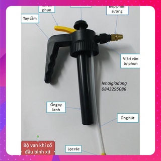 Đầu bình xịt tưới cây huhaco 2l - bộ bơm bình xịt huhaco 2l