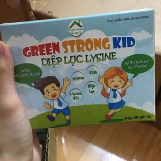 Diệp lục green strong kid