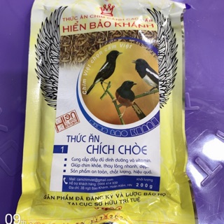 Thức Ăn Hiển Bảo Khánh 200gr Dành Cho Chim Chích Choè