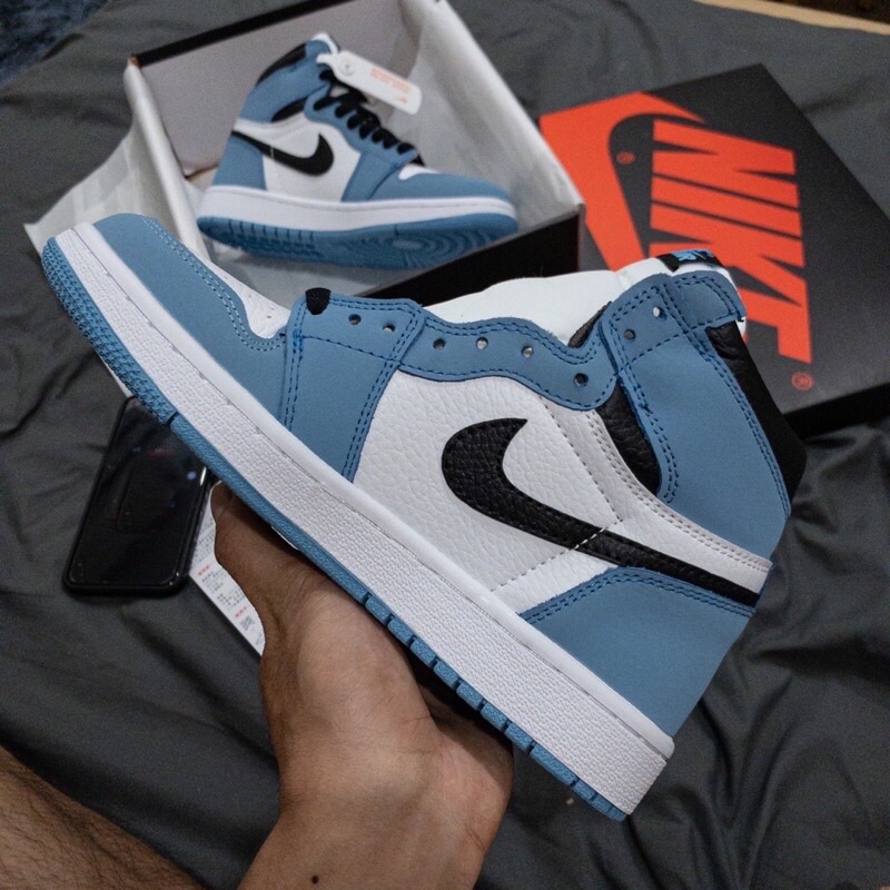 GIÀY JD1 UNIVERSUTY BLUE 1:1 SC [ FULL BOX + FREE SHIP ]