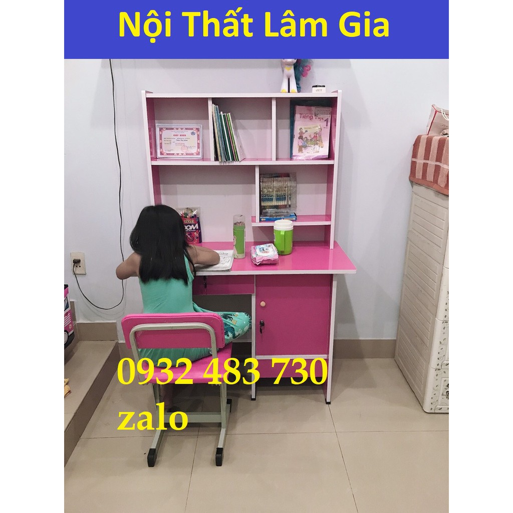 Bàn học sinh có kệ sách giá rẻ_0932483730