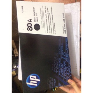 Hộp Mực in Laser đen trắng HP80A (CF280A) - Dùng cho máy HP LaserJet Pro 400 MFP M425dn, M401d, M401n, M401dn