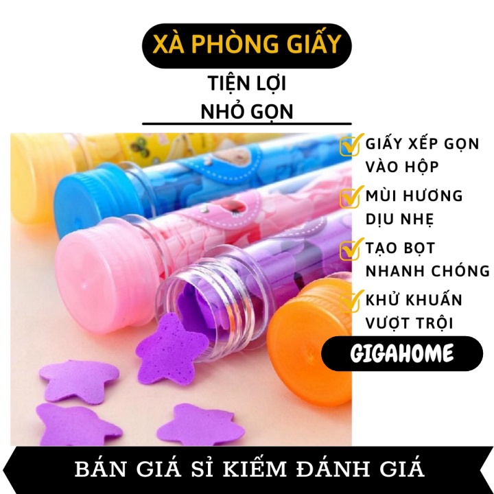 Xà phòng giấy  ️ GIÁ VỐN Xà phòng giấy dùng để rửa tay cùng với hương thơm dịu nhẹ và tinh chất khử vi khuẩn 6647