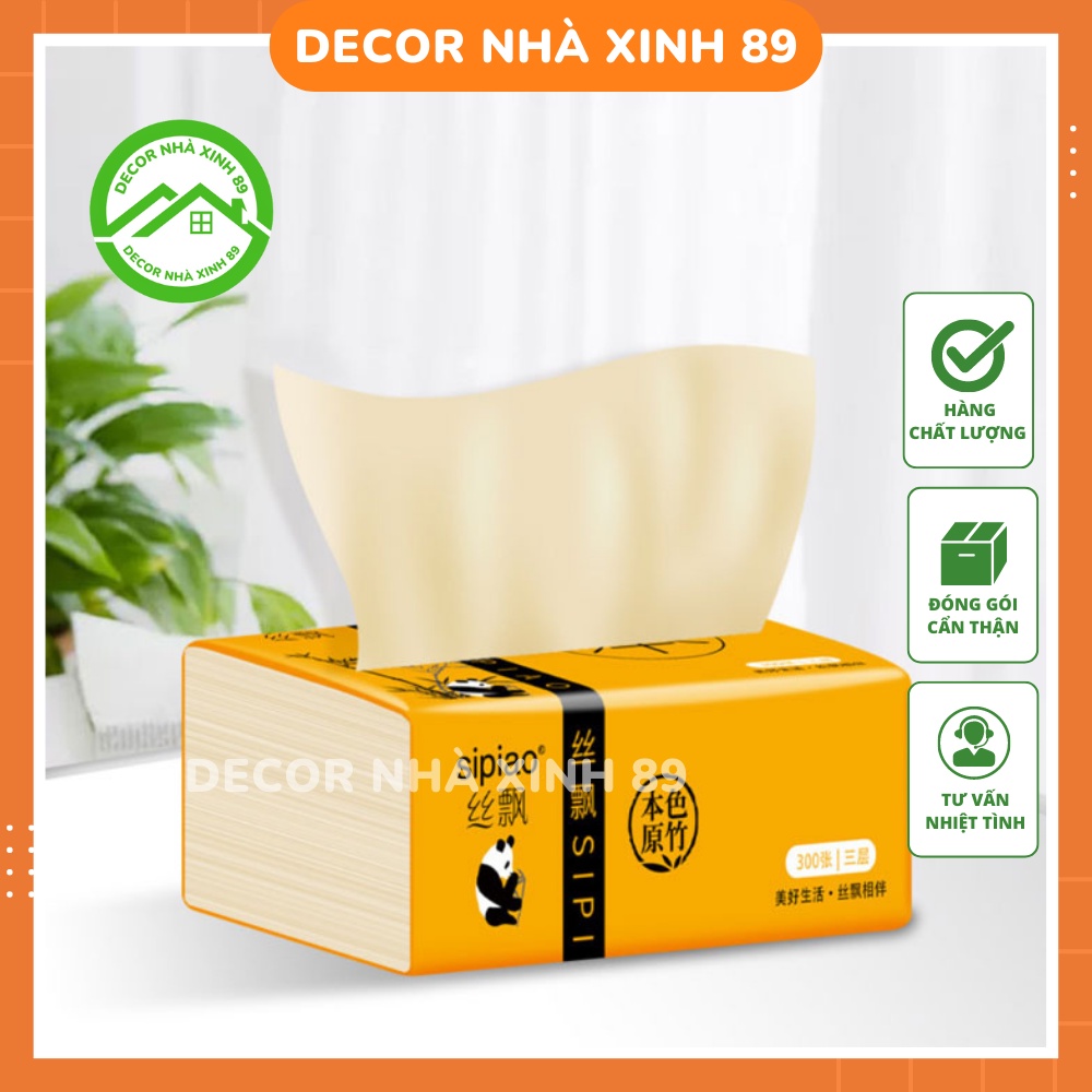 Giấy ăn gấu trúc sipao 1 gói