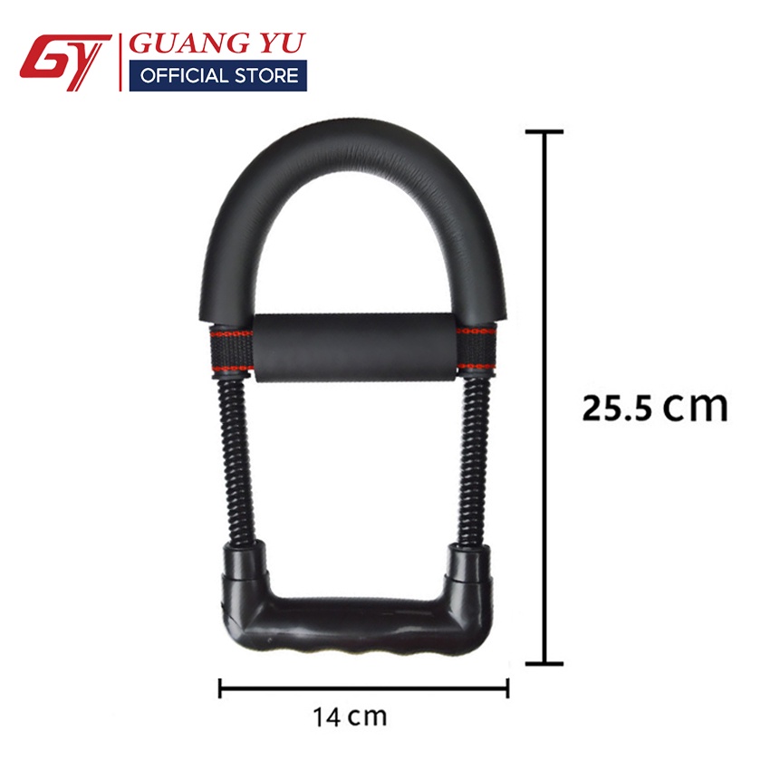 Dụng Cụ Tập Cổ Tay GUANGYU Tăng Sức Mạnh Cho Cánh Tay Lực Tập 20KG Thép Lò Xo Đàn Hồi Siêu Bền