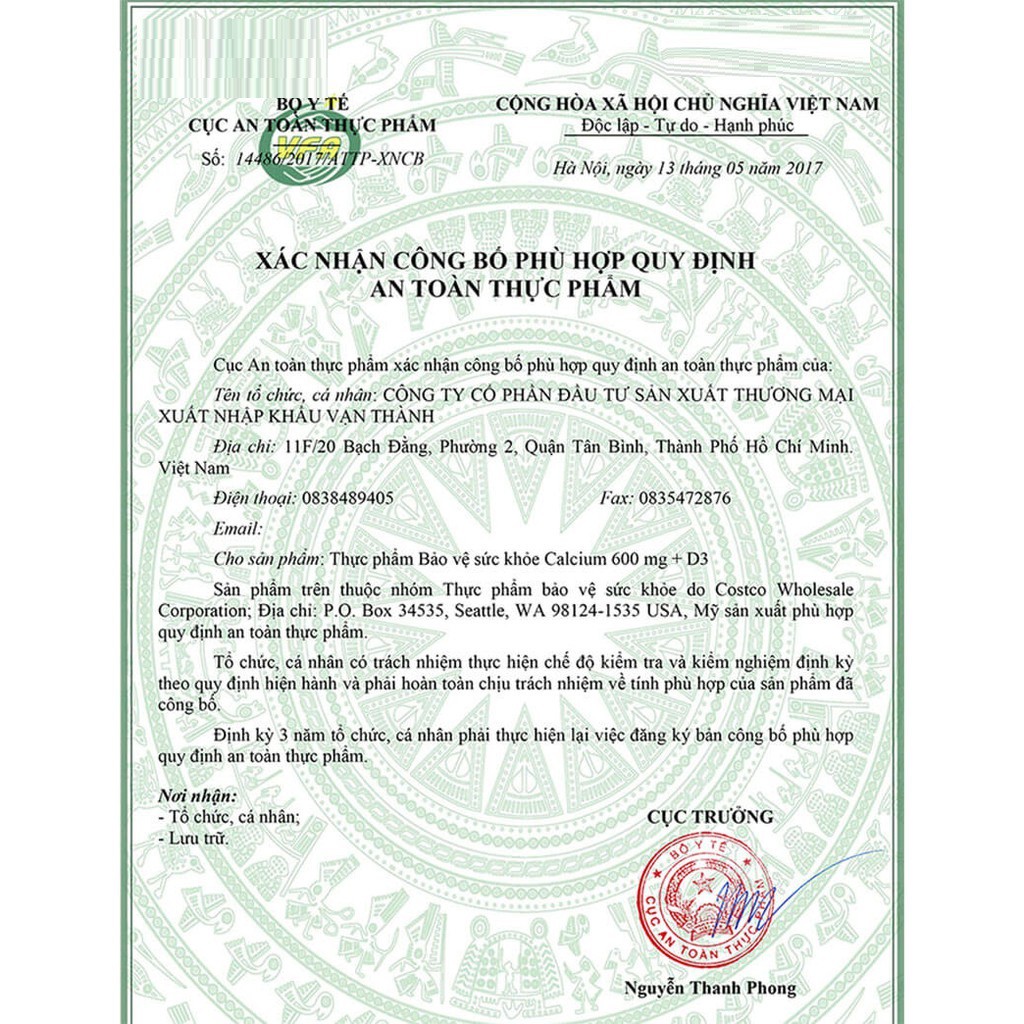 Viên Uống Calcium 600mg + D3 Của Kirkland 500 viên - Canxi Kirkland Mỹ | Thế Giới Skin Care