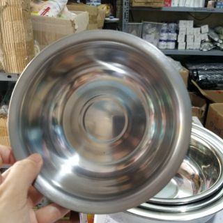 Bộ 5 tô inox các cỡ