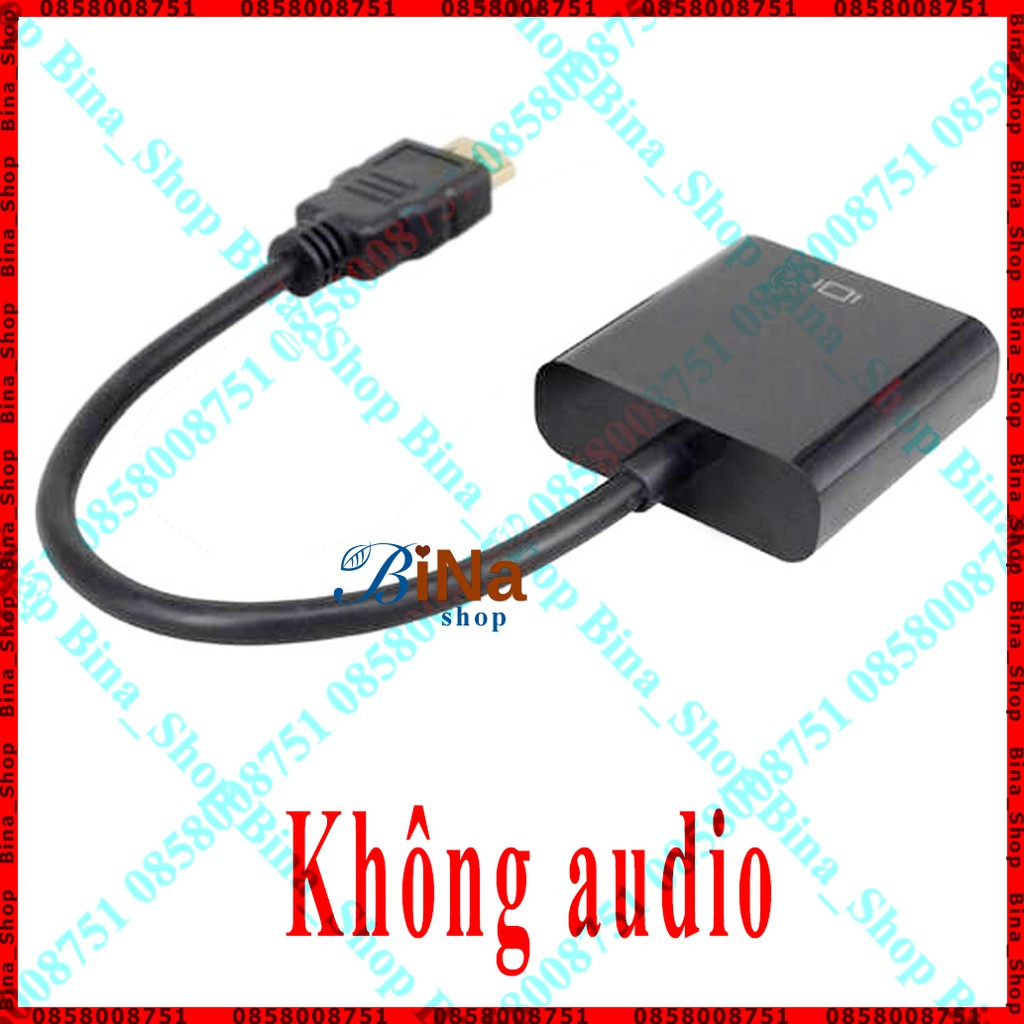 Cáp chuyển HDMI sang VGA chuyển từ HDMI đực sang VGA cái