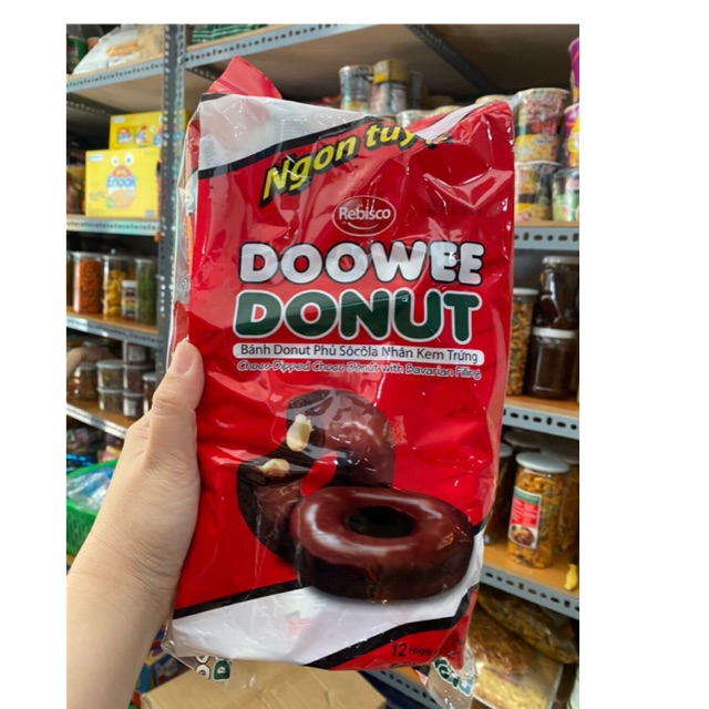 Bánh Donut  bịch 12 gói