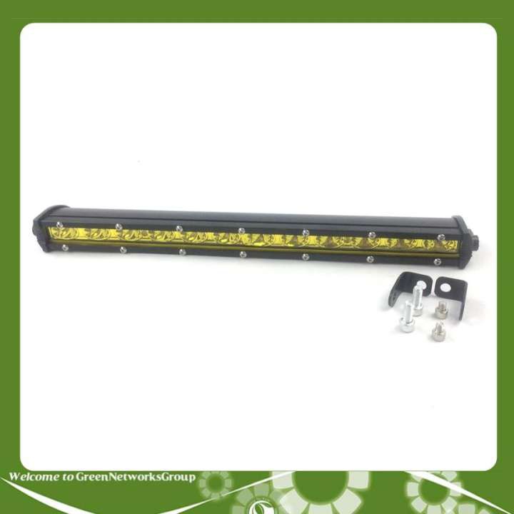 Combo cặp đèn trợ sáng Bar Offroad 12 bóng sáng trắng vàng GreenNetworksGroup