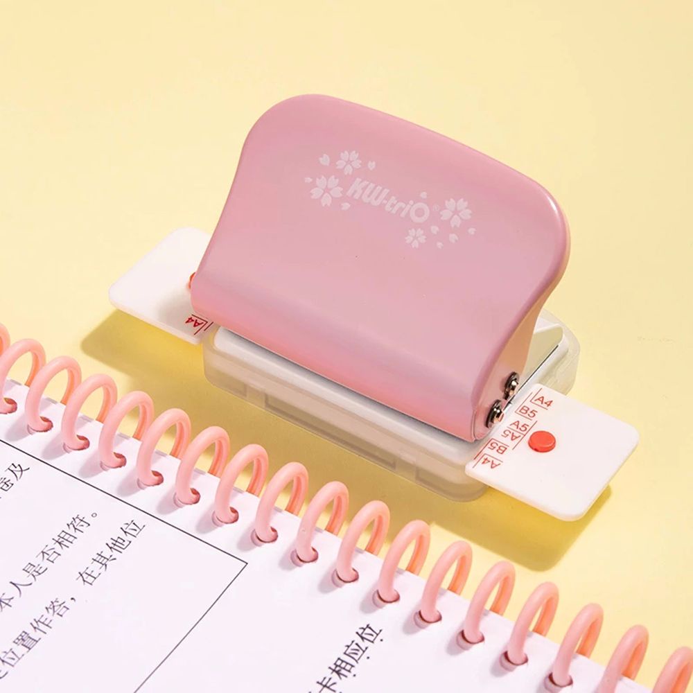 Dụng Cụ Bấm Lỗ 6 Lỗ Cầm Tay Cỡ A4 A5 B5 6mm Tiện Dụng