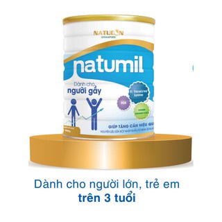 Sữa bột Natumil ( dành cho người gầy - tăng cân hiệu quả ) lon 900g